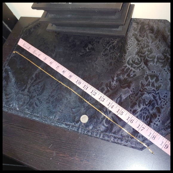 14KT Gold Triple Strand Braided 19" Necklace - Picture 3 of 10